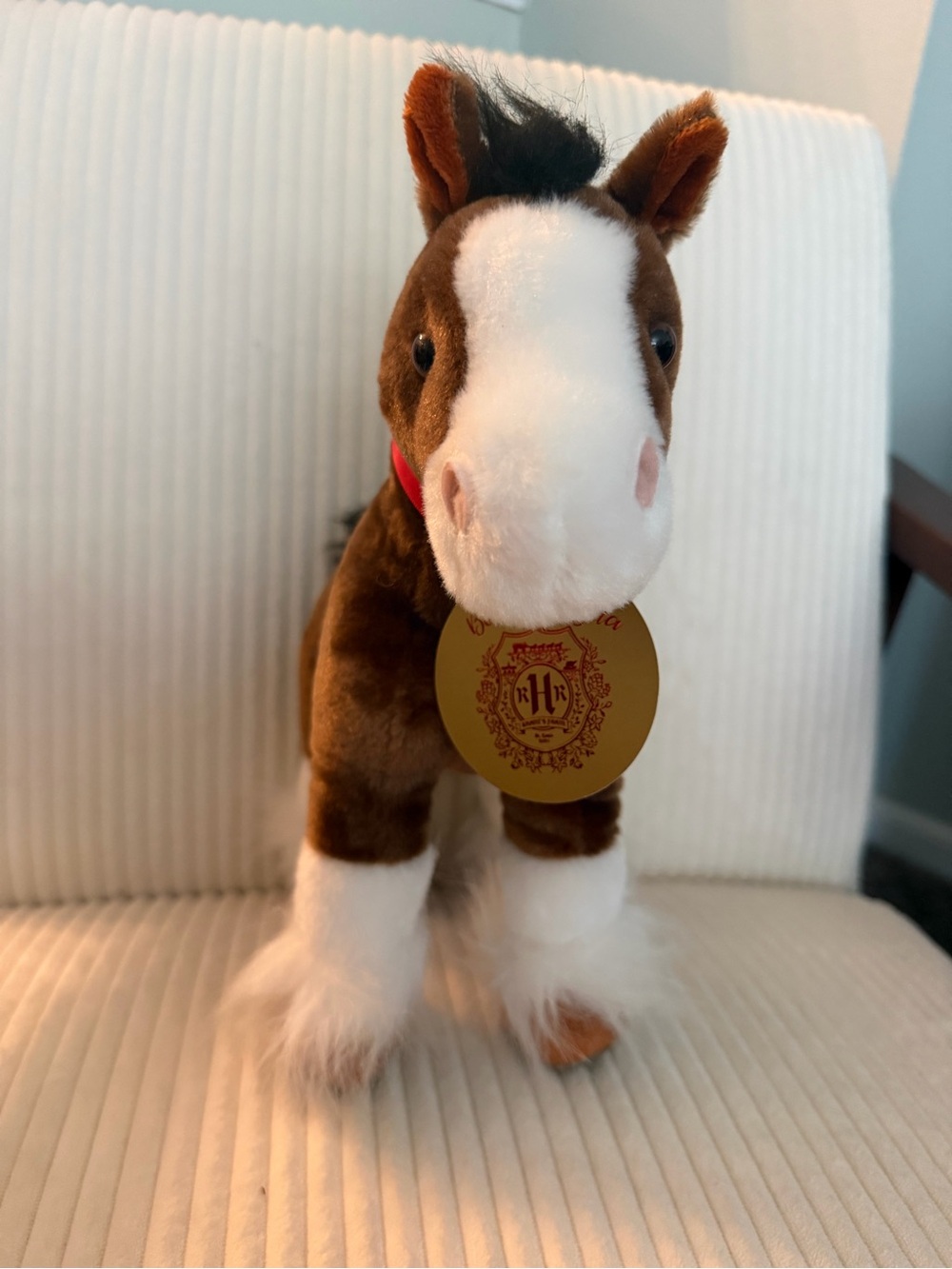 Wild Republic Clydesdale Horse Plush Grant’s Farm St. Louis